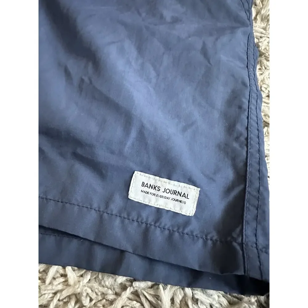 Banks Journal Men's Navy Blue Keiki Walkshorts Size 36